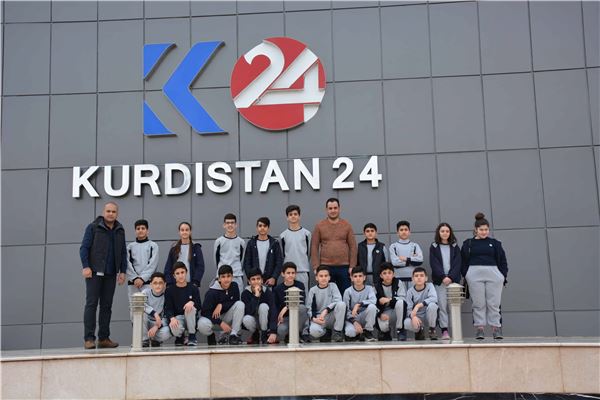 Soran Students Visit K24 Media Station